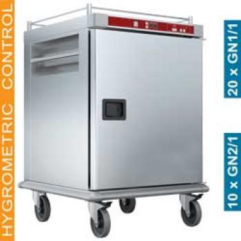 CTH10-EK (23) Bankett-Wärme-Wagen für Mahlzeiten, 10 GN 2/1, kontrollierte Befeuchtigung