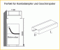 Preview: HV/1205 Kondensationshaube 1200x1100x500mm