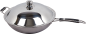 Preview: 10911022 (25) K Induktions-Wokpfanne Ø360 mm mit Halte- und Soft-Grip Griff