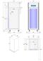 Preview: AD1N/HG-R2 (25) Kühlschrank Umluft, 700 Liter, 1 Glastür GN 2/1