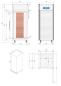 Preview: AP1B/F86-R2 (25) Euronorm Bäckerei Tiefkühlschrank 850 Liter Umluft, 1 Tür, 40x EN 600x400 (oder) 20x EN 600x800