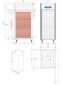 Preview: AP1N/F86-R2 (25) Euronorm Bäckerei Kühlschrank 850 Liter Umluft, Tür, 40x EN 600x400 (oder) 20x EN 600x800
