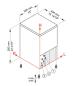 Preview: ICE22A-R2 (23) Eiswürfelbereiter gefüllte Eiswürfel 20KG/24Std mit Reservebehälter 4 kg