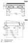 Preview: E22/PLNC12-HP (25) Elektro Grillplatte glatt HP, Nitro chrom -TOP-