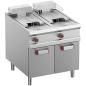 Preview: E9/F36A8-N (25) Elektro-Fritteuse 2 Becken 18 Lit., auf Unterschrank