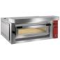 Preview: LFD-04-LX (25) Elektro Pizzaofen, 4 Pizzen 350mm - VOLLE Schamottstein