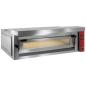 Preview: LFD-06L-LX (25) Elektro Pizzaofen "extra large", 6 Pizzen 350mm - FULL Schamottstein