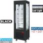 Preview: SNE/RN-B7-R2 (25) Panorama Vitrine, 5 rotierende Glasablagen, 360 LT, Edelstahl