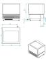 Preview: VHDP-B1 (25) Warmhalte Beheizte Vitrine EN oder GN, Umluft, 2 Ebenen, SCHWARZ