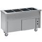Preview: BA15 (25) EAB15 Bain-Marie Element auf Unterbau geschlossen 4 GN 1/1