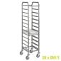 Preview: CG120/B (25) Transport-Tablettwagen für Bleche 20x GN 1/1