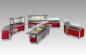 Preview: BT15 (23) EGB15 Bain-Marie Element auf offenem Unterbau 4 GN 1/1