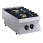 Preview: G17/2F4T-N (25) Gasherd, 2 Brenner, 2x 5,5 kW