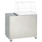 Preview: VBE-211 (23) Warmhaltevitrine, Bain-Marie 2x GN 1/1 Panorama, 70x61x68