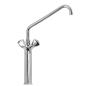 Preview: STYL 20911009 1S.2420.07.S3 780873 (24) Knebel-Mischbatterie mit Schwenkhahn, 200mm Standsäule, 3/8 Zoll Wasseranschluß