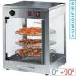 Preview: PIZZA/D38 PIZZAROTO (25) Pizzavitrine Wärmevitrine rotativen D. 380 mm