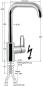 Preview: 122.261.HT2.YVN VN.122.251.HT2.Y (25) KN Niederdruck Spültischbatterie 1/2'' drucklos