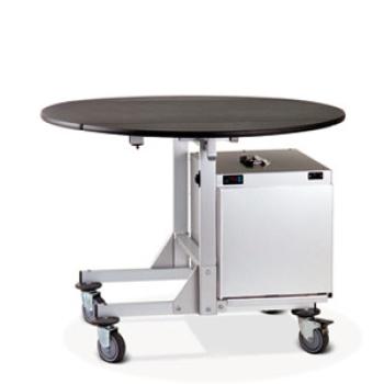 CT/SC (25) Warmhaltbox für Service Tisch , Tisch Ø 800 mm