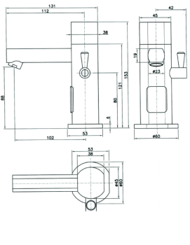 STYL 1S.2470.00.00/B 20911015 780890 (23) Sensorarmatur mit Batteriebetrieb