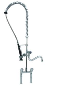 PREMIUM 20922013 3E.3016.4L.11 781199 (25) 2- Loch Geschirrwaschbrause mit Low-Flow Brausekopf Wasser- u. Energiesparbrause