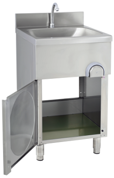 21010006 IP0080 (25) K Handwaschbecken mit Unterschrank und Tür
