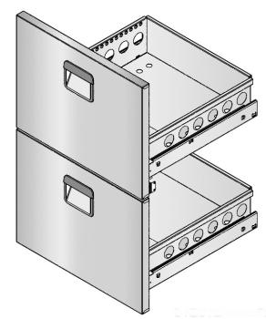 304116 Schubladenkit 1/2-1/2 Version (25) K