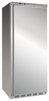 502TK CHR 347516 (25) K Tiefkühlschrank-Gefrierschrank, statisch, 600 Liter. Außen aus Edelstahl