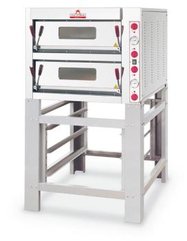 Allround 4+4 50521004 (25) K Italforni TK44 Pizzaofen, elektro, 4+4 Pizzen 32cm