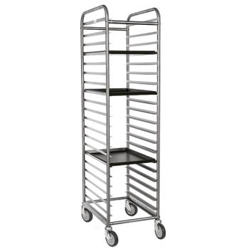 CP120/B (25) Transport-Tablettwagen für Bleche 20x 600x400