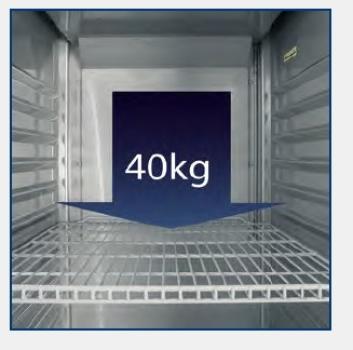 KU753 60421028 (25) K Umluft Gewerbe Kühlschrank GN 2/1