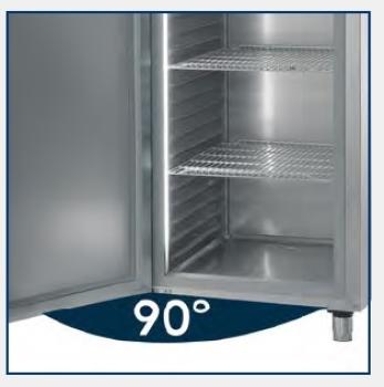 KU1453  60421030 (25) K Umluft Gewerbe Kühlschrank GN 2/1 mit 2 Türen