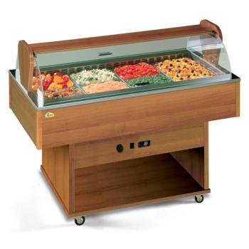 DELIZIE SS Colibri 23202009 (25) TEC Buffetvitrine mit gekühlter Wanne