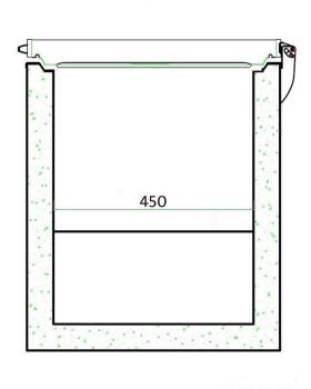 L60 TK400 916049 (25) K Labor-Tiefkühltruhen bis -60°C Bruttoinhalt 400 Liter
