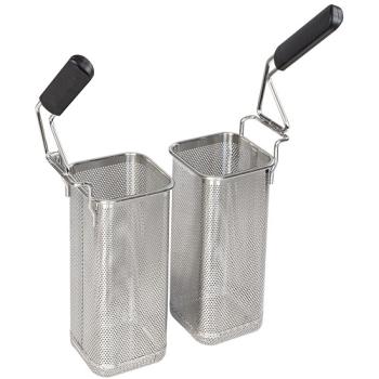 A17/ST-2X16 (25) Nudelkorb Set 2 Körbe, Kocher 24,5LT (2xGN 1/6)