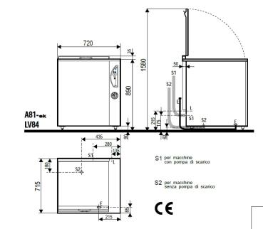 A81-ek BASE AA08130 (23) Gemüsewaschmaschine-& Salatwaschmaschine