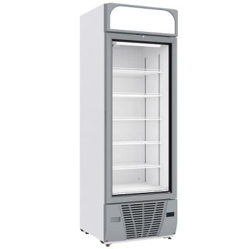 CLN53-SW E50NC/R2 (25) Glastür Tiefkühlschrank, 496 Liter