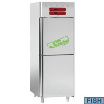 AF2T/H2-R2 (23) Kühl-& Fischkühlschrank Umluft, 2x 350 Liter, 750x820xh2025