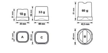 ICE130A-R2 (25) Eiswürfelbereiter gefüllte Eiswürfel 125Kg/24Std mit Reservebehälter  65 kg