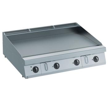E22/PLNC12-HP (25) Elektro Grillplatte glatt HP, Nitro chrom -TOP-
