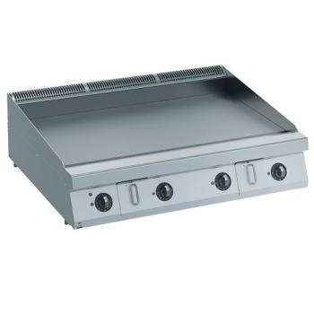 E22/PLNC12-HP (23) Elektro Grillplatte glatt HP, Nitro chrom -TOP-