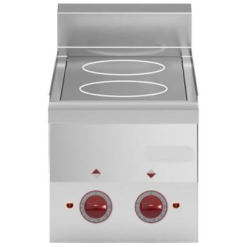 E60/2VC3T-N (25) Elektroherd 2 Cerankochflächen -Top-