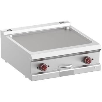 E7/PL7T-N (25) Elektro Grillplatte, glatt Tischgerät, 70x70x25