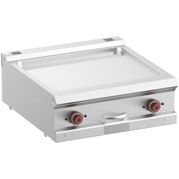 E7/PLCD7T-N (25) Elektro Grillplatte, glatt hartverchromt Tischgerät, 70x70x25