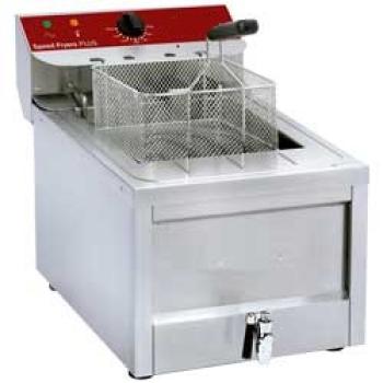 FSM-12ET/N (25) Elektro Fritteuse "hohe Kapazität", 1 Becken 12 Liter