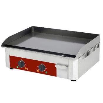 FTE-60/SS (25) Elektro Tischgrill, doppelt, emaillierte Oberfläche