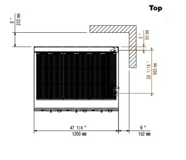 G22/GPLP3-HP (25) Gas Grill HP 1200mm - TOP