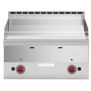 G60/PLCD6T-N (25) Gas Grillplatte, glatt "verchromt" -Top-