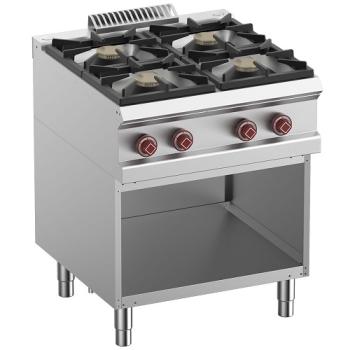 G7/4BA7-RN Gas-Herd bestehend aus: 4 brenner & unterbau offen
