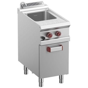 G7/CPA4-N (25) Gas-Nudelkocher, 1 Becken, 26 Lt. (s/Körbe) auf Unterbau