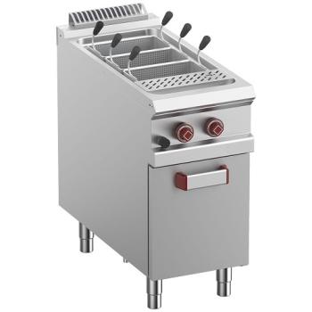 G9/CPA4-N (25) Gas-Nuddelkocher , 1 Becken 40 Lit., auf Unterschrank (s/Korb)